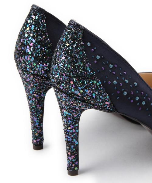 ODETTE E ODILE(オデットエオディール)の「OIT スパークリング パンプス90(パンプス・レディース・オリーブ/ネイビー・22.5cm/23.5cm/23cm/22cm/24cm/24.5cm)」の8枚目の写真