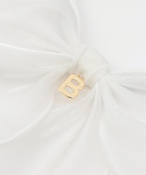 by LOVEiT（バイラビット）の「【卒服】オーガンジーポニー（ヘアゴム・キッズ・アイボリー・F）」の3枚目の写真