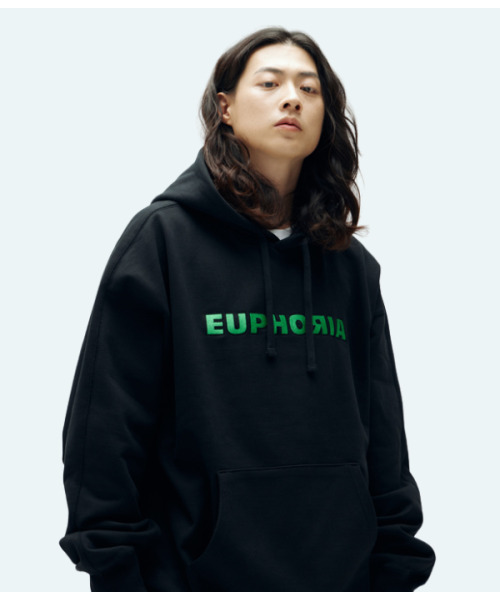 FEELENUFF(フィルイナフ)の「EUPHORIA HOODIE BLACK(パーカー・メンズ・その他・LARGE/X-LARGE)」の1枚目の写真