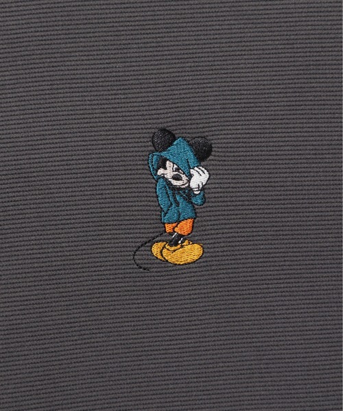 Disney(ディズニー)の「【DISNEY/ディズニー】ミッキーマウスリップルダンボール アップリケ&サガラ刺繍クルーネックトレーナー/ユニセックス(スウェット・レディース・ブラック/オフホワイト/スミクロ/オートミール/ブラウン/ライトグリーン・MEDIUM/LARGE)」の9枚目の写真