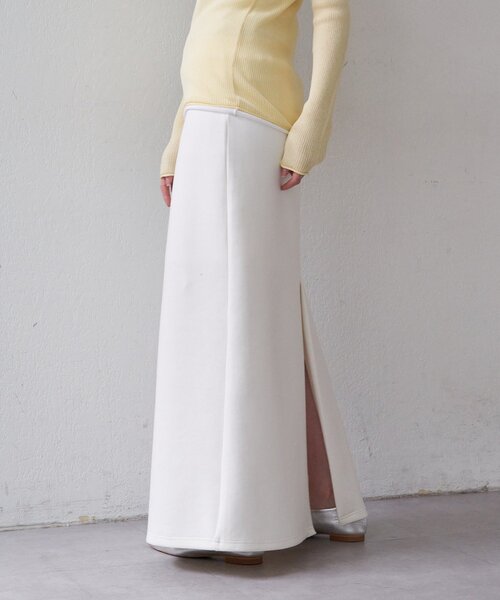 SHENERY（シーナリー）の「ポンチタイトスカート（スカート・レディース・ブラック/ホワイト/グレー・36/38）」の10枚目の写真