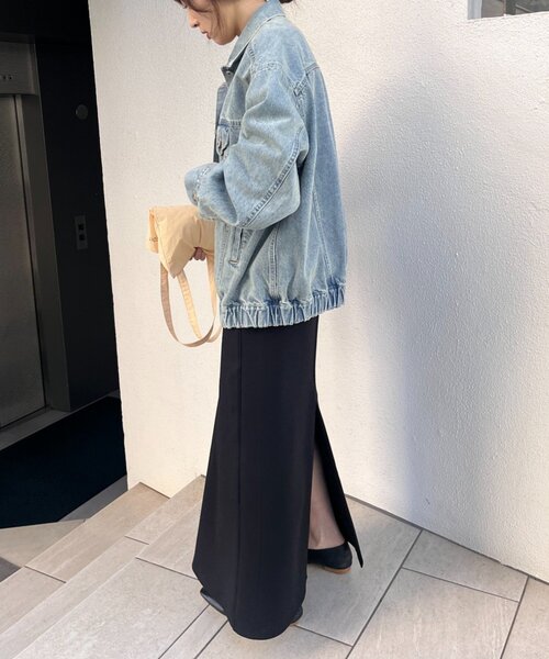 SHENERY（シーナリー）の「ポンチタイトスカート（スカート・レディース・ブラック/ホワイト/グレー・36/38）」の22枚目の写真