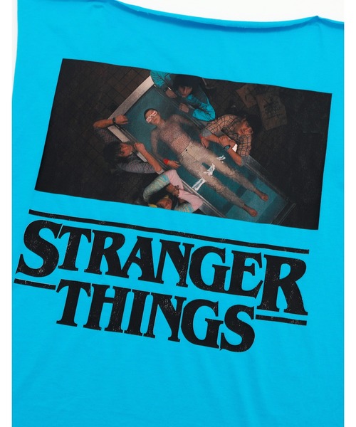 Little sunny bite（リトルサニーバイト）の「★Little sunny bite★stranger things x little sunny bite photo big tee（Tシャツ/カットソー・レディース・ブラック/ブルー/ホワイト・MEDIUM/SMALL）」の9枚目の写真