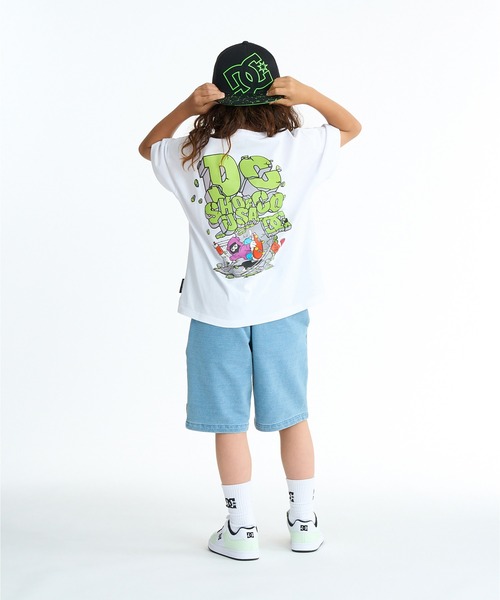 DC(ディーシー)の「DC/ディーシー 半袖 Tシャツ 26 KD WALL SCRAPE SS YST261514(Tシャツ/カットソー・キッズ・ホワイト/ブラック・160cm/150cm/140cm/130cm/120cm/110cm/100cm)」の8枚目の写真
