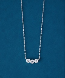 Jewel closet by L&Co.（ジュエルクローゼットバイエルアンドコー）の「プラチナ ダイヤモンド モチーフ ネックレス（ネックレス）」