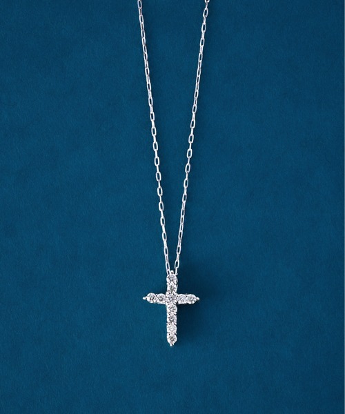 Jewel closet by L&Co.(ジュエルクローゼットバイエルアンドコー)の「プラチナ ダイヤモンド モチーフ ネックレス(ネックレス・レディース・シルバー系5/シルバー系3/シルバー系4/シルバー系2/シルバー系1・FREE)」の14枚目の写真