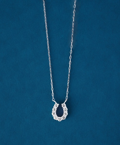Jewel closet by L&Co.(ジュエルクローゼットバイエルアンドコー)の「プラチナ ダイヤモンド モチーフ ネックレス(ネックレス・レディース・シルバー系5/シルバー系3/シルバー系4/シルバー系2/シルバー系1・FREE)」の17枚目の写真