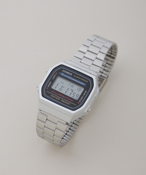 CASIO/A168WA-1A2WJR（アナログ腕時計）｜CASIO（カシオ）の