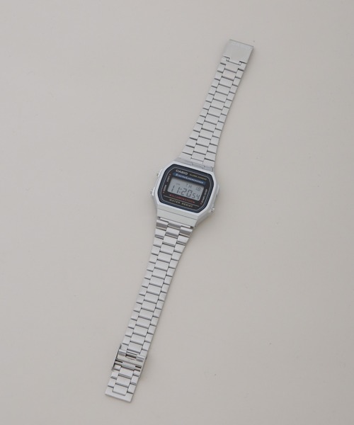 CASIO(カシオ)の「CASIO/A168WA-1A2WJR(アナログ腕時計・メンズ・ブラック・FREE)」の3枚目の写真