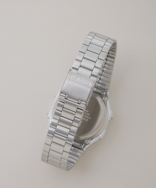 CASIO(カシオ)の「CASIO/A168WA-1A2WJR(アナログ腕時計・メンズ・ブラック・FREE)」の2枚目の写真