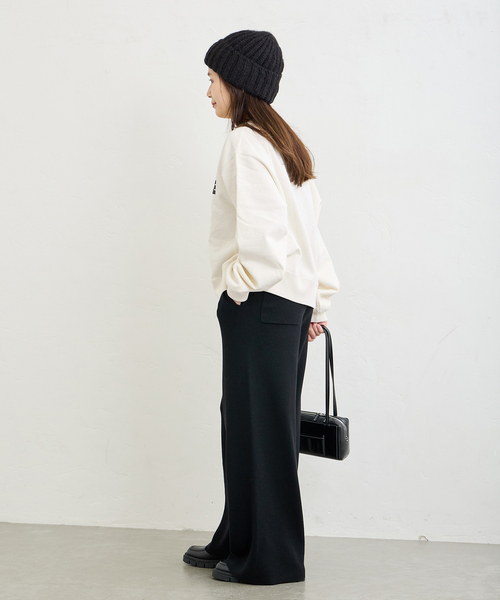 JOURNAL STANDARD（ジャーナルスタンダード）の「《追加》WINSOME SWEAT（スウェット・レディース・ブラウン/ホワイト/ネイビー・FREE）」の11枚目の写真