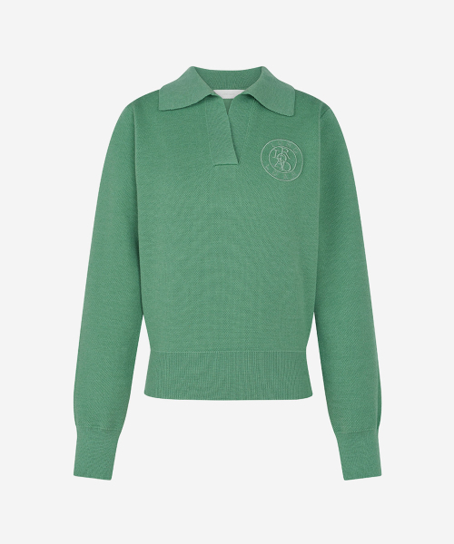 LORDLOAR（ロードロアル）の「シグニチャーカラー長袖ニットGREEN（ニット/セーター・レディース・その他・LARGE/MEDIUM/SMALL）」の4枚目の写真