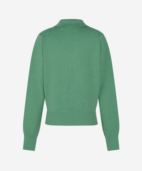 LORDLOAR（ロードロアル）の「シグニチャーカラー長袖ニットGREEN（ニット/セーター・レディース・その他・LARGE/MEDIUM/SMALL）」の5枚目の写真