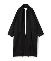 ウールカシミヤライトビーバー ショールカラーコート