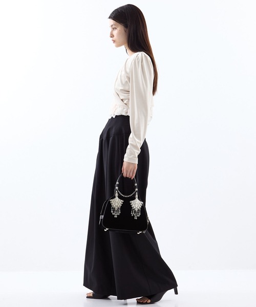 tanakadaisuke/タナカダイスケ】wing bijou hand bag/ウィングビジュー