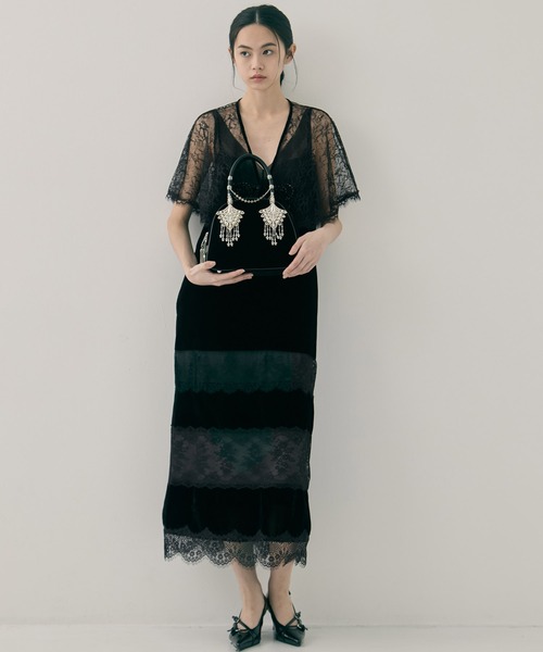 tanakadaisuke（タナカダイスケ）の「【tanakadaisuke/タナカダイスケ】wing bijou hand bag/ウィングビジューハンドバッグ（ハンドバッグ・レディース・ブラック・FREE）」の11枚目の写真