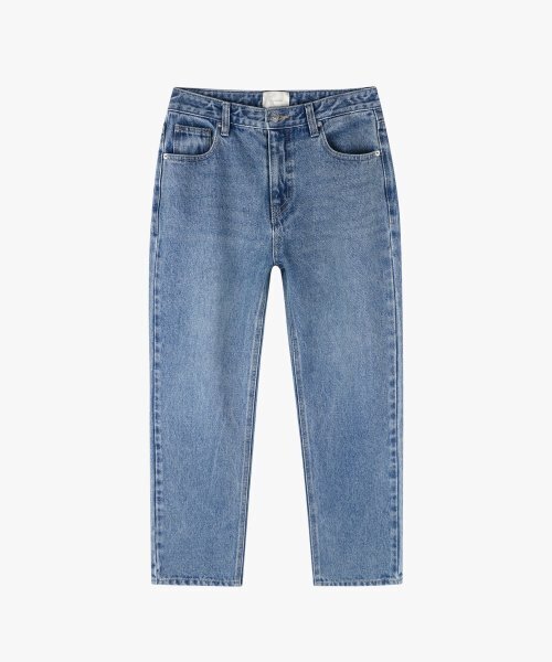 LOSSYROW(ロッシロー)の「Lossy boy-fit denim pants_brushblue(デニムパンツ・レディース・その他・MEDIUM/SMALL)」の5枚目の写真