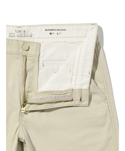 Levi's（リーバイス）の「Levi's/リーバイス XX CHINO オーセンティック リラックス（チノパンツ・メンズ・ベージュ・W36 L32/W32 L32/W30 L32/W28 L32）」の9枚目の写真