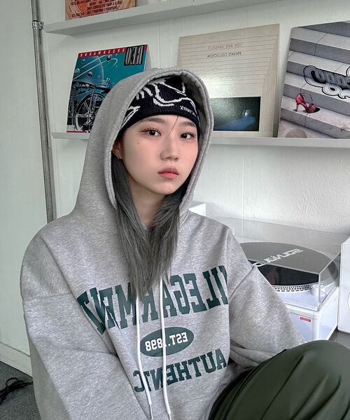 THE MILE（ザマイル）の「MILE GARMENTS MIX SWEAT HOODIE [NAVY]（パーカー・メンズ・その他・S/M/L/XL）」の4枚目の写真