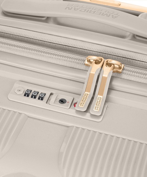 AMERICAN TOURISTER(アメリカンツーリスター)の「アメリカンツーリスター INSTAGON スピナー69/ 25エキスパンダーTSA V2 GT クリーム(スーツケース/キャリーバッグ・レディース・Cream・M)」の9枚目の写真