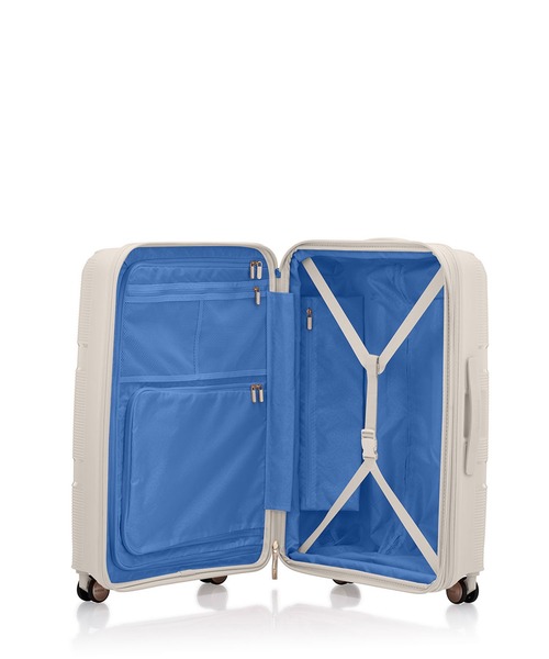 AMERICAN TOURISTER(アメリカンツーリスター)の「アメリカンツーリスター INSTAGON スピナー69/ 25エキスパンダーTSA V2 GT クリーム(スーツケース/キャリーバッグ・レディース・Cream・M)」の7枚目の写真