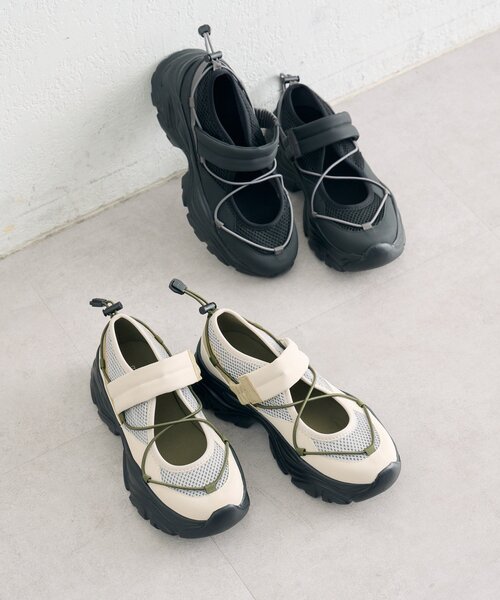 mystic（ミスティック）の「厚底ボリュームシューズ（その他シューズ・レディース・ブラック/カーキ・37/38/36）」の17枚目の写真