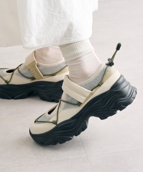 mystic（ミスティック）の「厚底ボリュームシューズ（その他シューズ・レディース・ブラック/カーキ・37/38/36）」の20枚目の写真