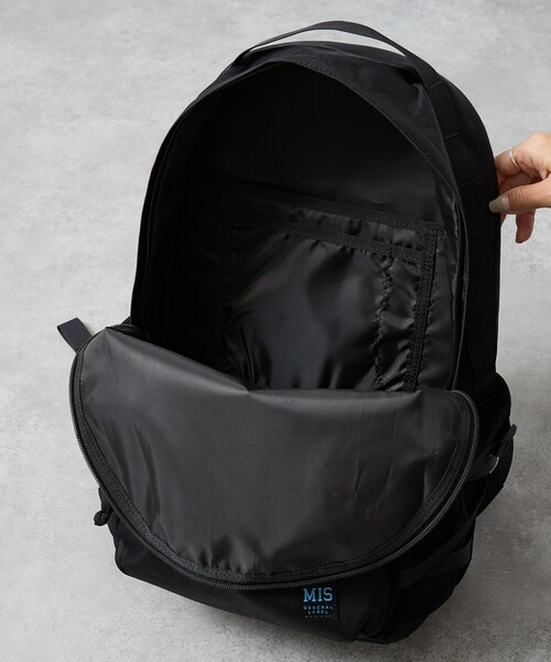 MIS（エムアイエス）の「【MIS /エムアイエス】Daypack/リュック/ユニセックス【WEB限定】（バックパック/リュック・メンズ・ブラック/カーキ・フリー）」の12枚目の写真