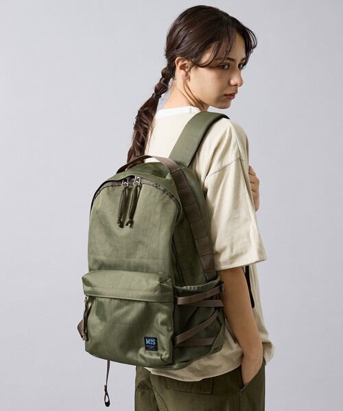 MIS(エムアイエス)の「【MIS /エムアイエス】Daypack/リュック/ユニセックス【WEB限定】(バックパック/リュック・メンズ・ブラック/カーキ・フリー)」の16枚目の写真
