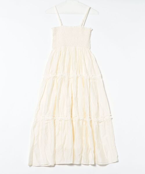 flower（フラワー）の「フリルティアードワンピース（ワンピース・レディース・ブラック/ホワイト・FREE）」の3枚目の写真