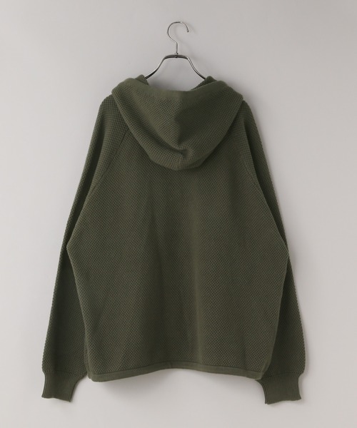 LOWRYS FARM(ローリーズファーム)の「【LFM(U)】ニットZIPフーディー 645479(カーディガン/ボレロ・メンズ・ベージュ/グレー/カーキ・LARGE/MEDIUM)」の6枚目の写真