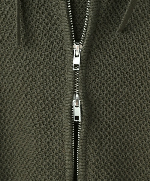 LOWRYS FARM(ローリーズファーム)の「【LFM(U)】ニットZIPフーディー 645479(カーディガン/ボレロ・メンズ・ベージュ/グレー/カーキ・LARGE/MEDIUM)」の12枚目の写真