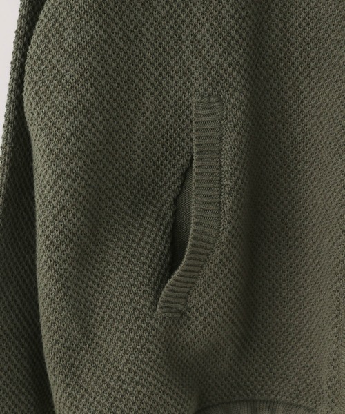 LOWRYS FARM(ローリーズファーム)の「【LFM(U)】ニットZIPフーディー 645479(カーディガン/ボレロ・メンズ・ベージュ/グレー/カーキ・LARGE/MEDIUM)」の9枚目の写真