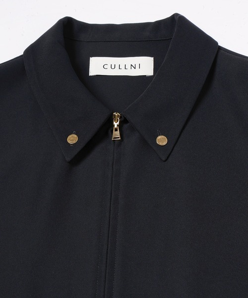 CULLNI（クルニ）の「Dry Double Cloth Zip Up Short Sleeve Button-Down Compact Shirt（シャツ/ブラウス・メンズ・ダークブラウン/ネイビー/ブラック/アッシュブラウン・0/2/1）」の14枚目の写真
