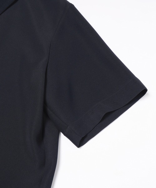CULLNI（クルニ）の「Dry Double Cloth Zip Up Short Sleeve Button-Down Compact Shirt（シャツ/ブラウス・メンズ・ダークブラウン/ネイビー/ブラック/アッシュブラウン・0/2/1）」の16枚目の写真