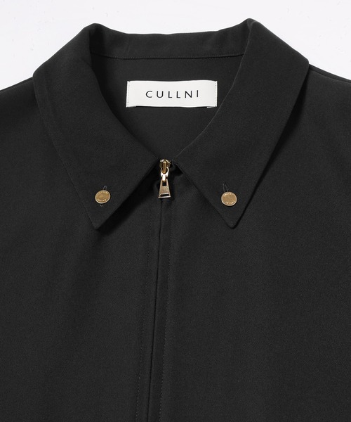 CULLNI（クルニ）の「Dry Double Cloth Zip Up Short Sleeve Button-Down Compact Shirt（シャツ/ブラウス・メンズ・ダークブラウン/ネイビー/ブラック/アッシュブラウン・0/2/1）」の18枚目の写真