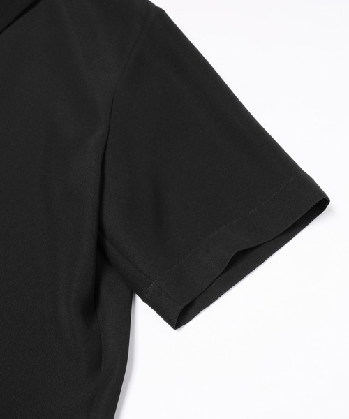 CULLNI（クルニ）の「Dry Double Cloth Zip Up Short Sleeve Button-Down Compact Shirt（シャツ/ブラウス・メンズ・ダークブラウン/ネイビー/ブラック/アッシュブラウン・0/2/1）」の20枚目の写真