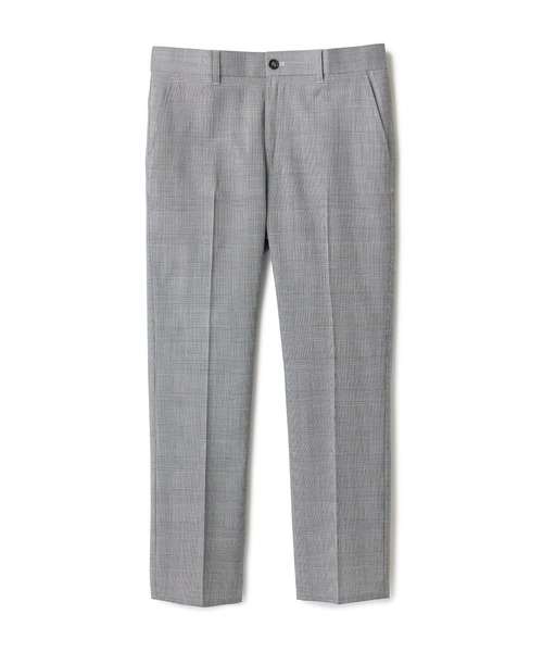 MEN'S BIGI（メンズビギ）の「SMART MERINOウールトロピカル/グレンチェック パンツ＜防シワ＞＜軽量＞＜ストレッチ＞（スラックス・メンズ・ブラック系その他/ブラック・01/02/03/04）」の2枚目の写真