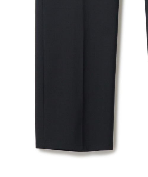 MEN'S BIGI（メンズビギ）の「SMART MERINOウールトロピカル/グレンチェック パンツ＜防シワ＞＜軽量＞＜ストレッチ＞（スラックス・メンズ・ブラック系その他/ブラック・01/02/03/04）」の8枚目の写真