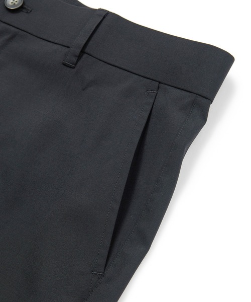 MEN'S BIGI（メンズビギ）の「SMART MERINOウールトロピカル/グレンチェック パンツ＜防シワ＞＜軽量＞＜ストレッチ＞（スラックス・メンズ・ブラック系その他/ブラック・01/02/03/04）」の7枚目の写真