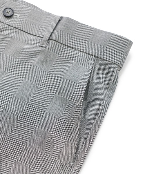 MEN'S BIGI（メンズビギ）の「SMART MERINOウールトロピカル/グレンチェック パンツ＜防シワ＞＜軽量＞＜ストレッチ＞（スラックス・メンズ・ブラック系その他/ブラック・01/02/03/04）」の16枚目の写真