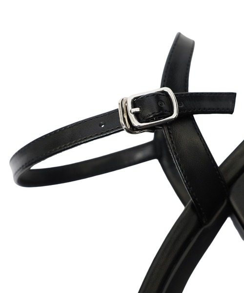 SPIRALGIRL(スパイラルガール)の「2WAY厚底サンダルカバーブーツ(サンダル・レディース・ブラック・MEDIUM/LARGE)」の5枚目の写真