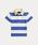 POLO RALPH LAUREN CHILDRENSWEAR�i�|�� �����t ���[���� �`���h�����Y�E�F�A�j�́u�X�g���C�v�h �R�b�g�� �V���[�g�X���[�u ���O�r�[ �V���c�i���̑��g�b�v�X�j�v�b�z���C�g