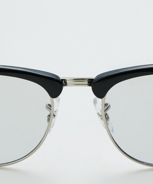 Lui's(ルイス)の「【MAY企画】サーモントハーフリムカラーレンズサングラス メガネ(サングラス・レディース・ブラウン/ブラック/ブラック系その他・FREE)」の5枚目の写真