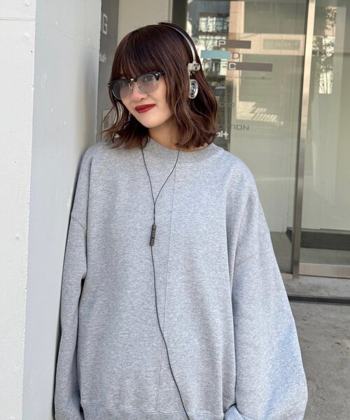 Lui's(ルイス)の「【MAY企画】サーモントハーフリムカラーレンズサングラス メガネ(サングラス・レディース・ブラウン/ブラック/ブラック系その他・FREE)」の9枚目の写真