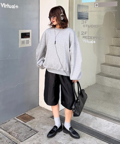 Lui's(ルイス)の「【MAY企画】サーモントハーフリムカラーレンズサングラス メガネ(サングラス・レディース・ブラウン/ブラック/ブラック系その他・FREE)」の10枚目の写真