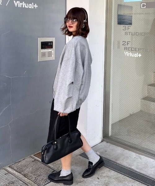 Lui's(ルイス)の「【MAY企画】サーモントハーフリムカラーレンズサングラス メガネ(サングラス・レディース・ブラウン/ブラック/ブラック系その他・FREE)」の12枚目の写真