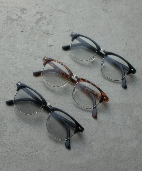 Lui's(ルイス)の「【MAY企画】サーモントハーフリムカラーレンズサングラス メガネ(サングラス・レディース・ブラウン/ブラック/ブラック系その他・FREE)」の13枚目の写真