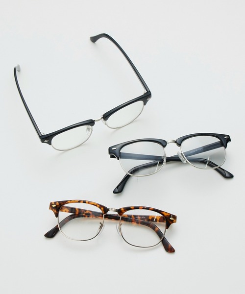 Lui's(ルイス)の「【MAY企画】サーモントハーフリムカラーレンズサングラス メガネ(サングラス・レディース・ブラウン/ブラック/ブラック系その他・FREE)」の17枚目の写真