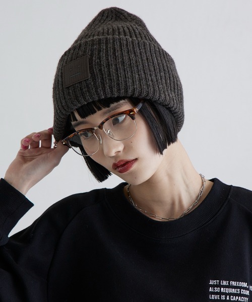 Lui's(ルイス)の「【WEB限定】サーモントハーフリムカラーレンズサングラス / メガネ(サングラス・レディース・ブラウン/ブラック/ブラック系その他・FREE)」の10枚目の写真